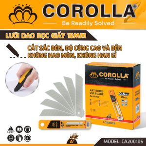 Bộ 10lưỡi dao rọc giấy 18 mm