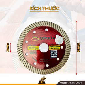 Cắt gạch cao cấp crl (110mm - đỏ)