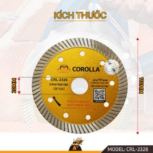 Cắt gạch cao cấp crl 110-vàng thẳng