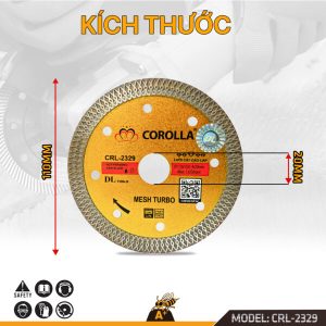 Cắt gạch cao cấp crl 110-vàng lưới