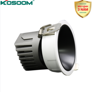 Đèn led âm trần spark viền: đen / trắng (4000k/3000k/10w) (4000K/3000K/10W)