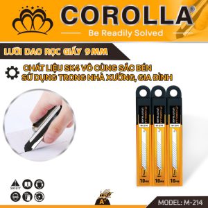 Bộ 10lưỡi dao rọc giấy 9 mm