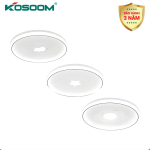 Đèn led ốp trần sky (đổi màu/36w) (Đổi màu/36W)